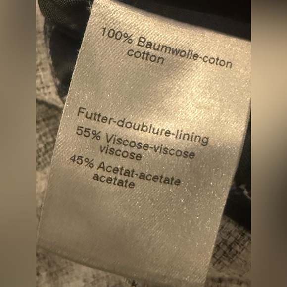 Akris Punto Polkadot Blazer Jacket Cotton Size 4 - Picture 5 of 5